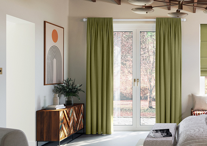 Ascot, Muted Green - Made to Measure Curtains - Image 3